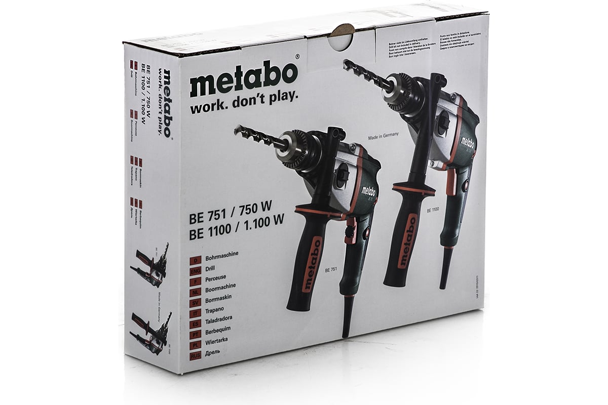 Дрель Metabo BE 1100 600582000