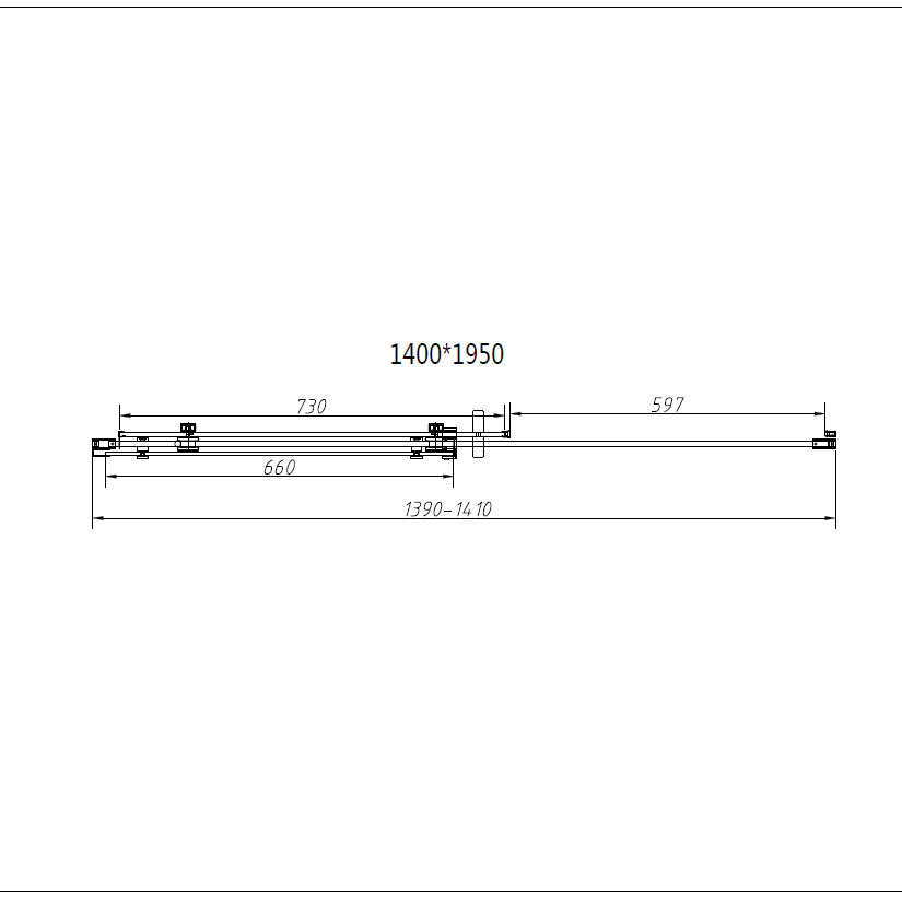 Душевой уголок Vincea Como-N VSR-4CN9014CGB 140x90 черный, тонированный