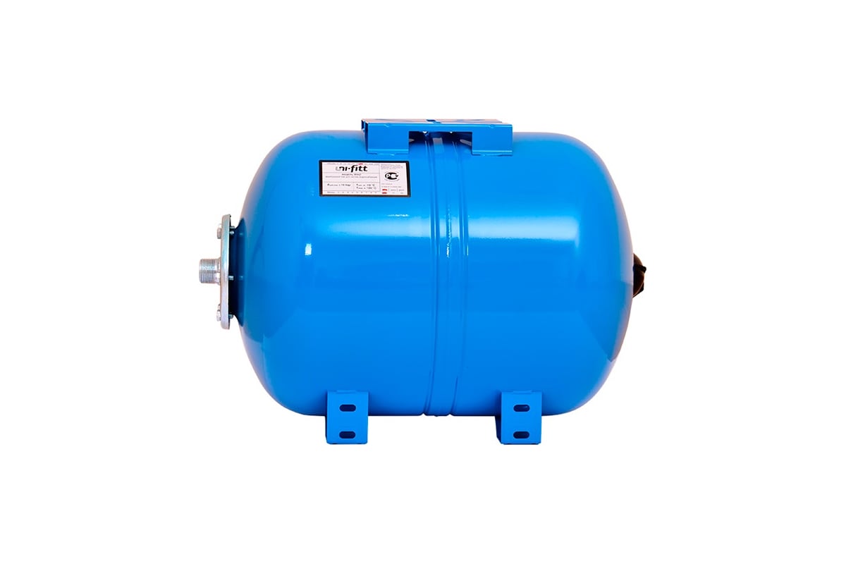 Гидроаккумулятор расширительный Uni-Fitt бак 150 л, для водоснабжения, горизонтальный WAO150-U