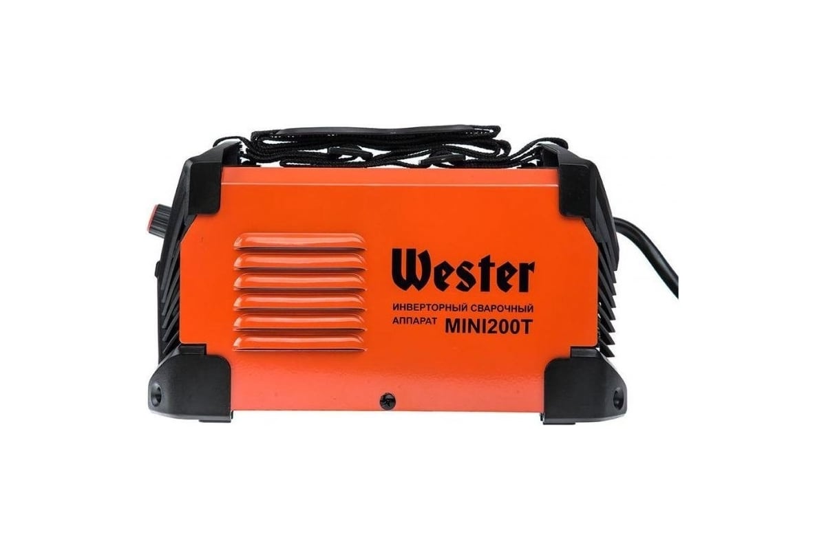 Сварочный инвертор Wester MINI 200Т 30-200A 155В ПВ60 1.6-5.0мм 439132