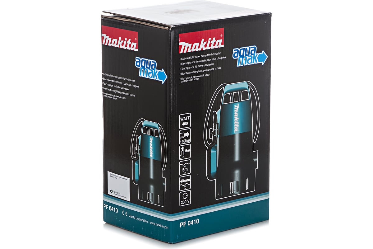 Дренажный насос Makita PF0410