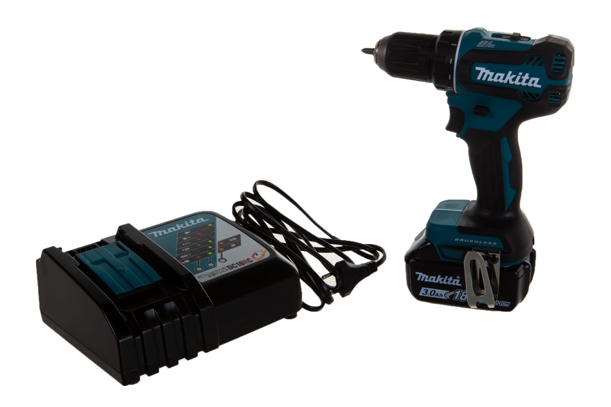 Аккумуляторная дрель-шуруповерт Makita LXT DDF485RF