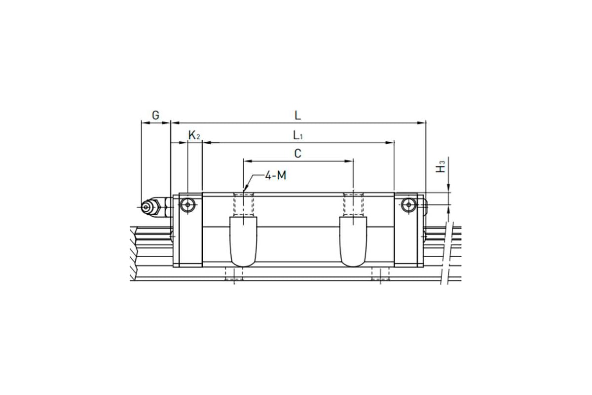 Каретка ISKRA HGW35HCZAH