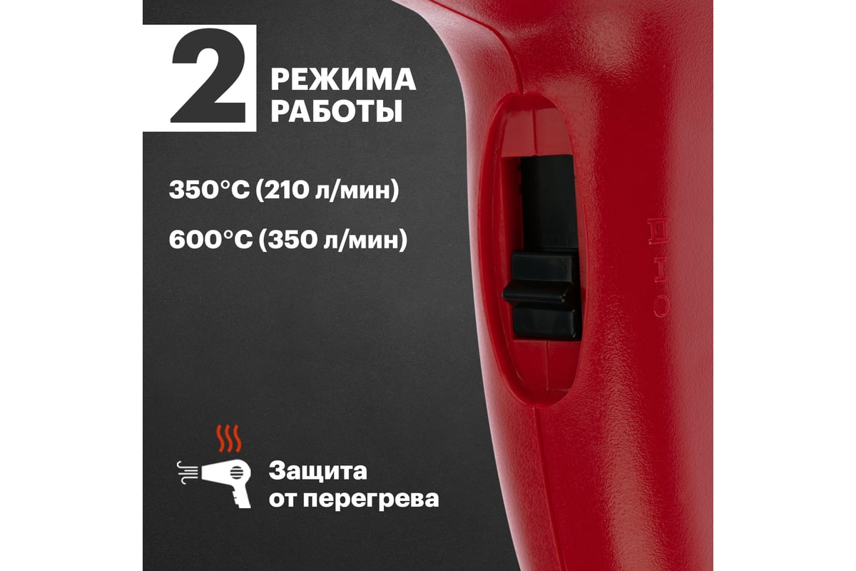 Строительный фен Rexant 12-0054