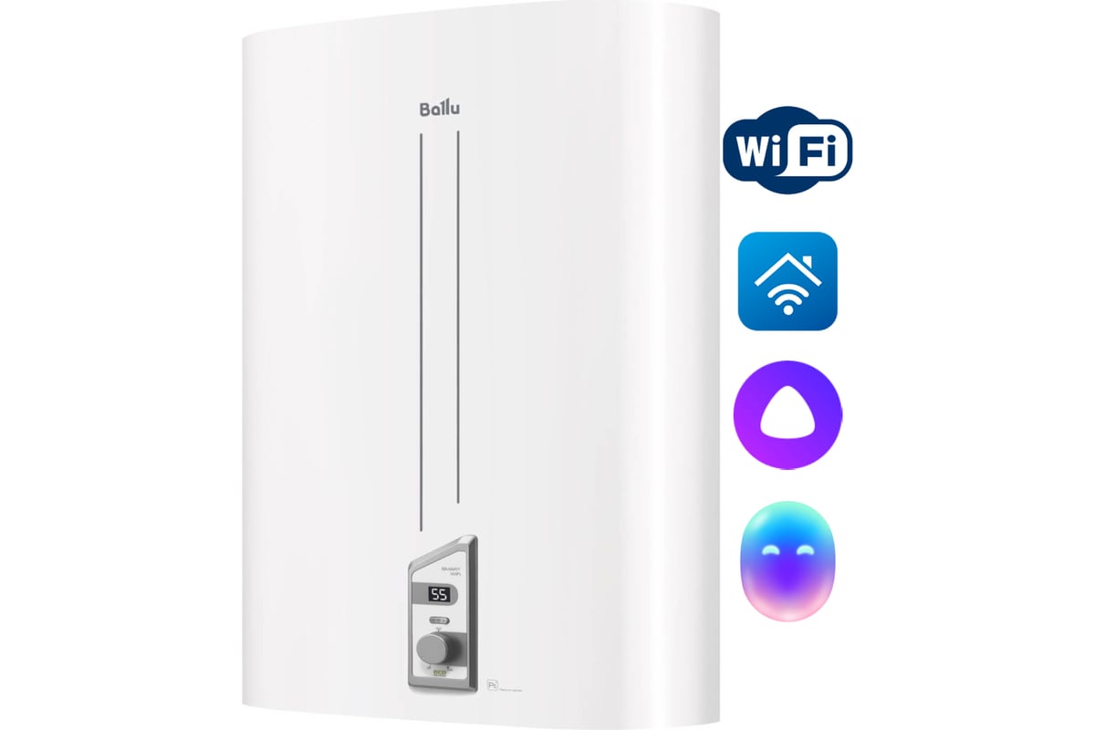 Водонагреватель Ballu BWH/S 80 Smart WiFi НС-1127002