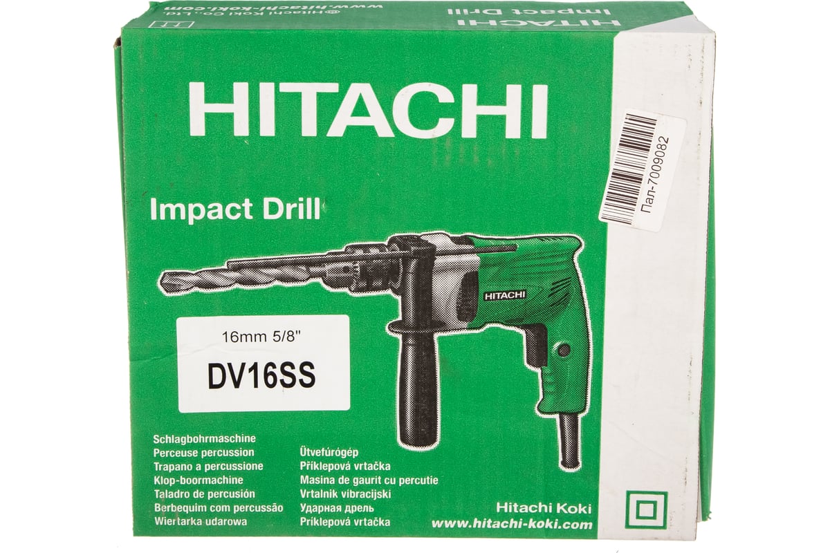 Ударная дрель Hitachi HTC-DV16SS