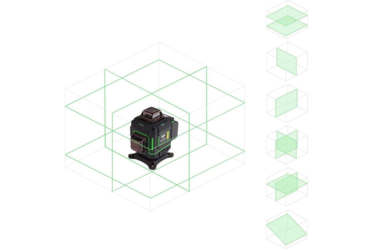 Лазерный уровень AMO LN 4D-360-7 56150