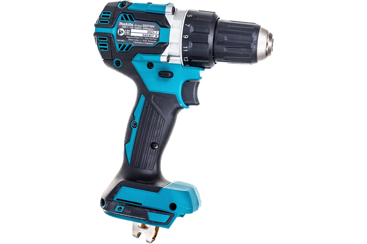 Аккумуляторная дрель-шуруповерт Makita DDF484Z