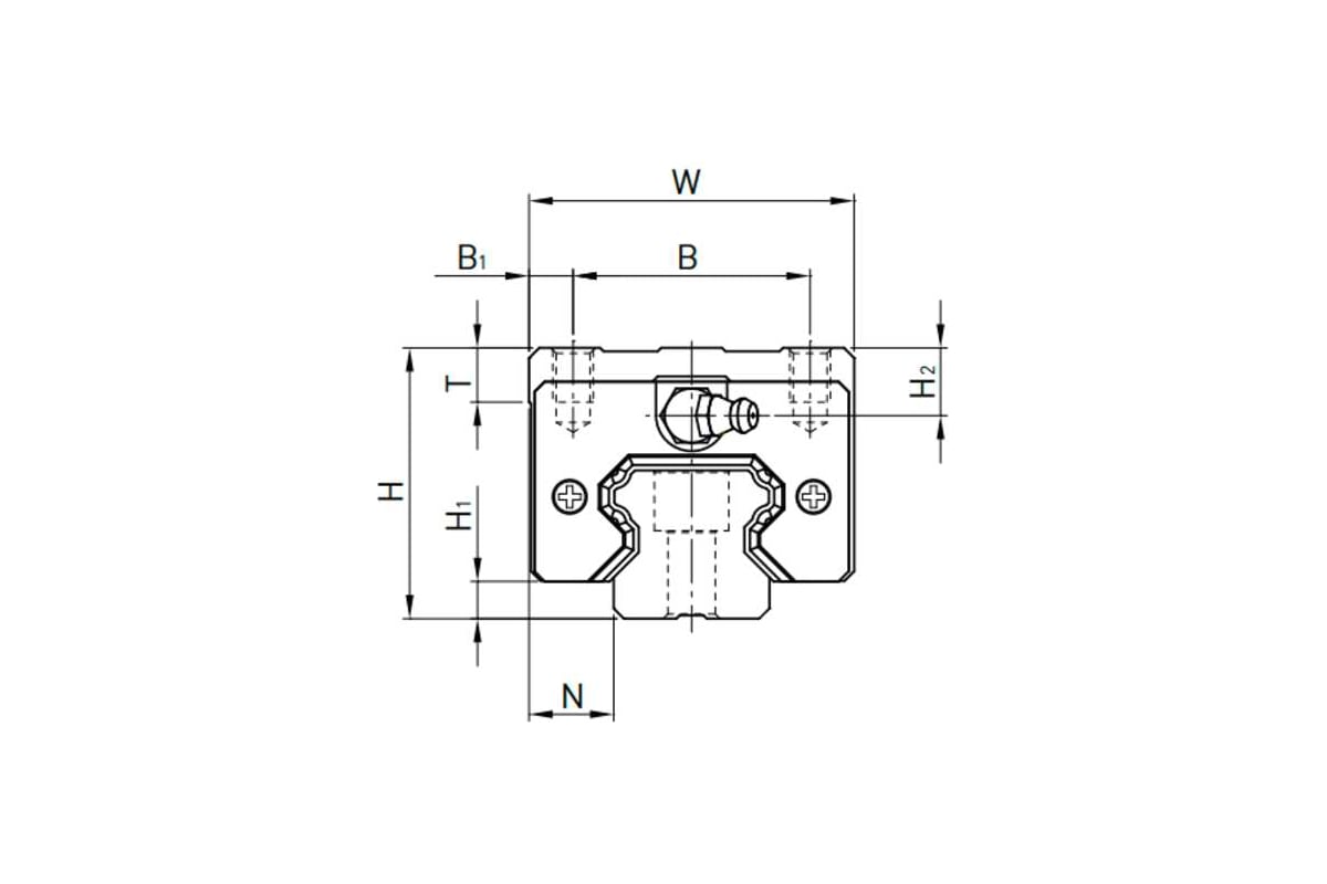 Каретка ISKRA HGH45HAZAH