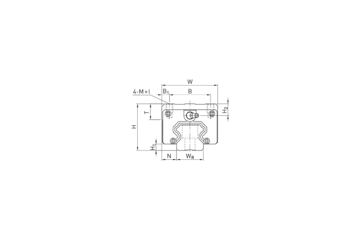 Каретка TECHNIX HGH30CAZAHZZ (HCH30CAZAHZZ)