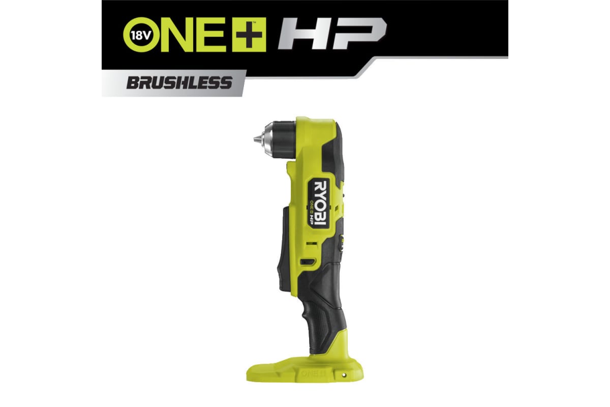 Бесщеточная угловая дрель Ryobi ONE+ HP RAD18C-0 5133004949