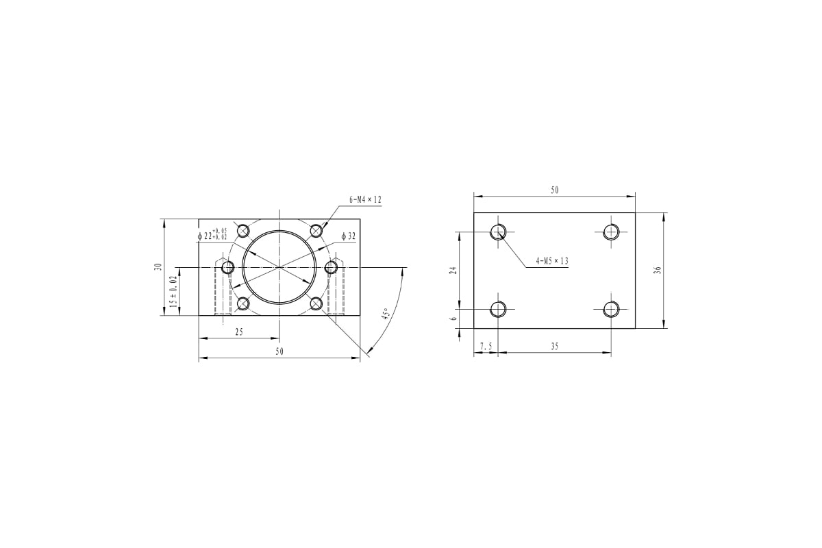 Держатель для гайки TECHNIX ШВП DSG4005