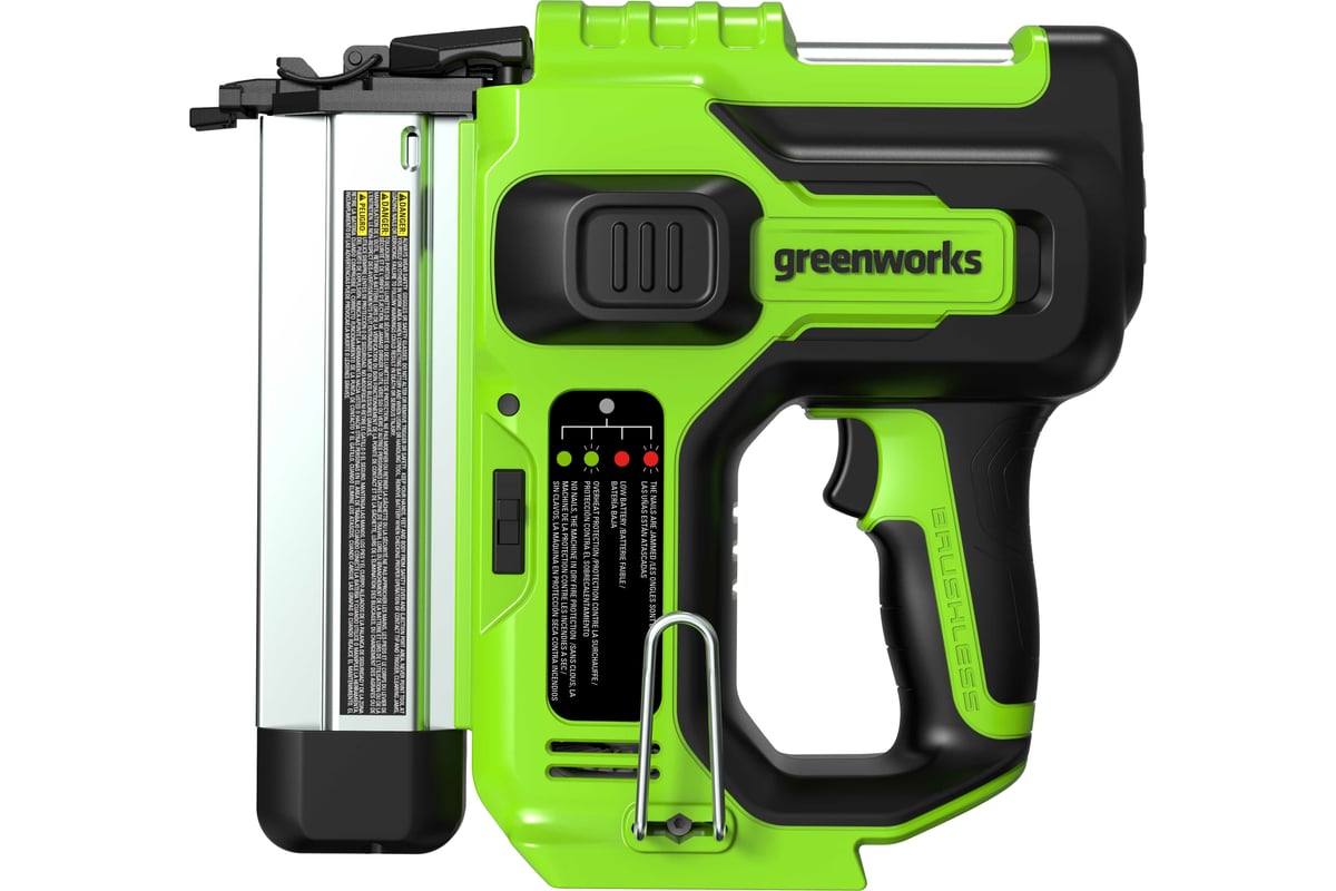 Аккумуляторный нейлер GreenWorks GD24BN 3400707