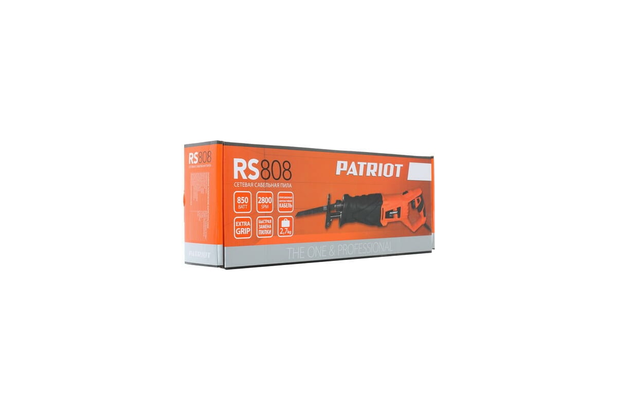 Сетевая сабельная пила Patriot RS 808 110303808