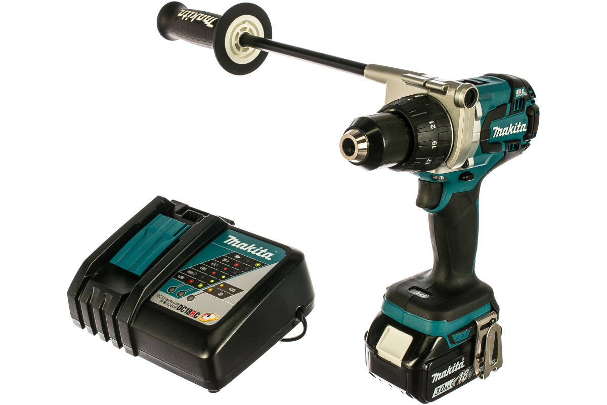 Аккумуляторная дрель Makita LXT DDF481RF