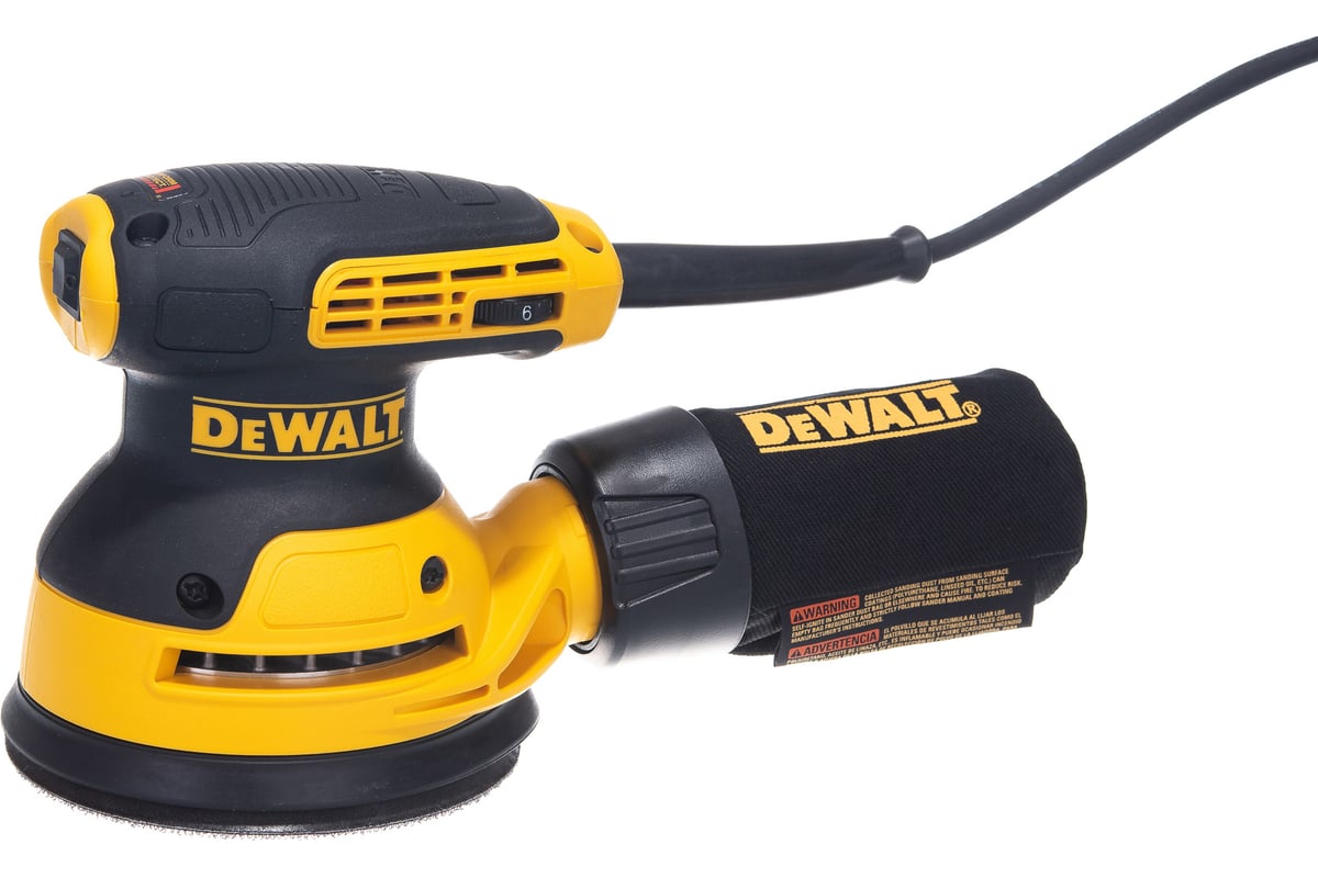 Эксцентриковая шлифмашина DeWalt DWE6423