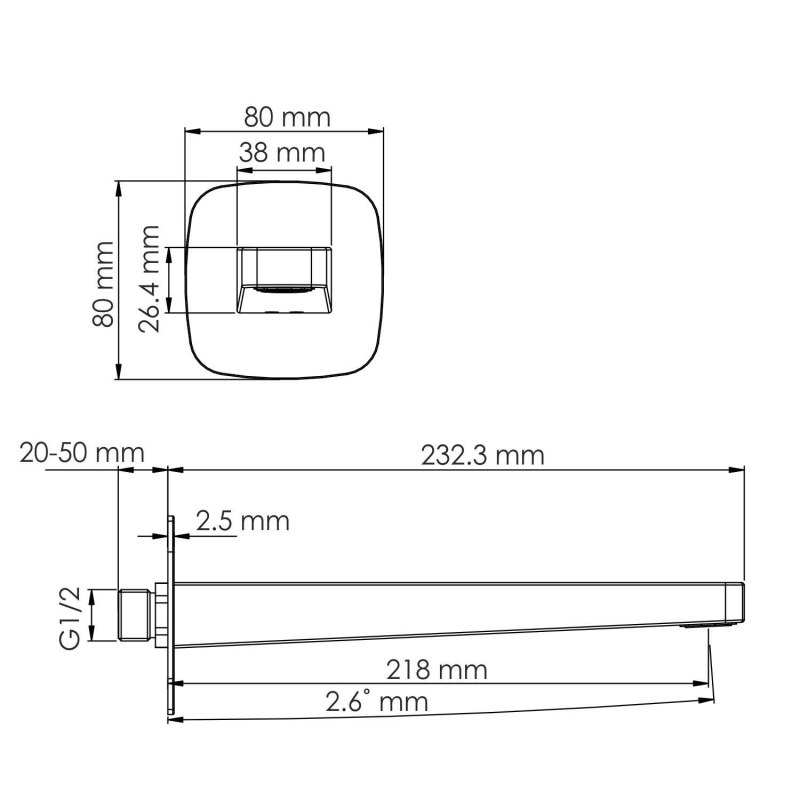 Смеситель для ванны WasserKRAFT Saale A9551.266.316.328.156.155 белый матовый