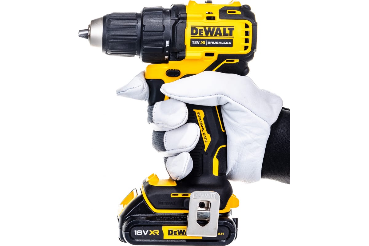 Компактная дрель-шуруповерт DeWalt 18В DCD708S2T