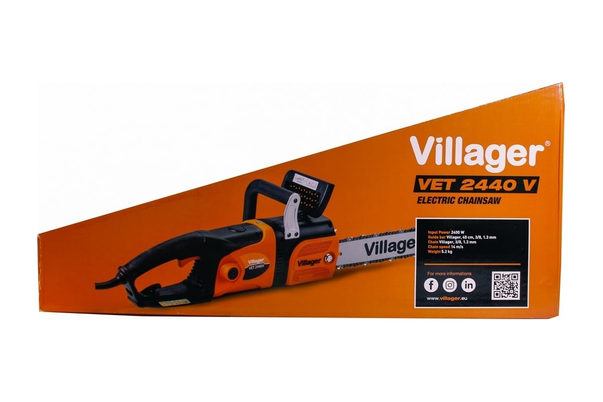 Электрическая цепная пила Villager VET 2440 V 071592