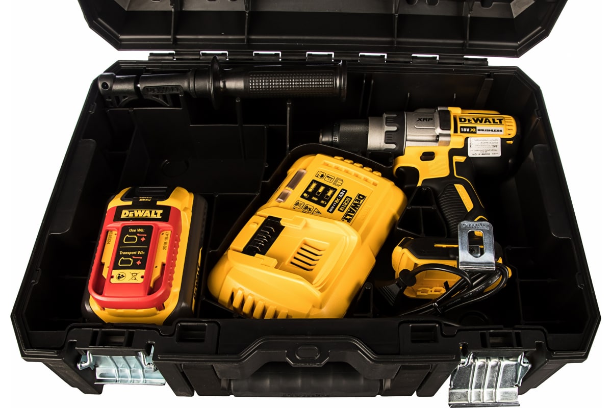 Бесщеточная дрель-шуруповерт DeWalt FLEXVOLT DCD991X1