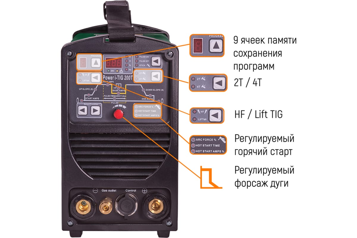 Установка аргонодуговой сварки Everlast poweritig 200t 3EV200T