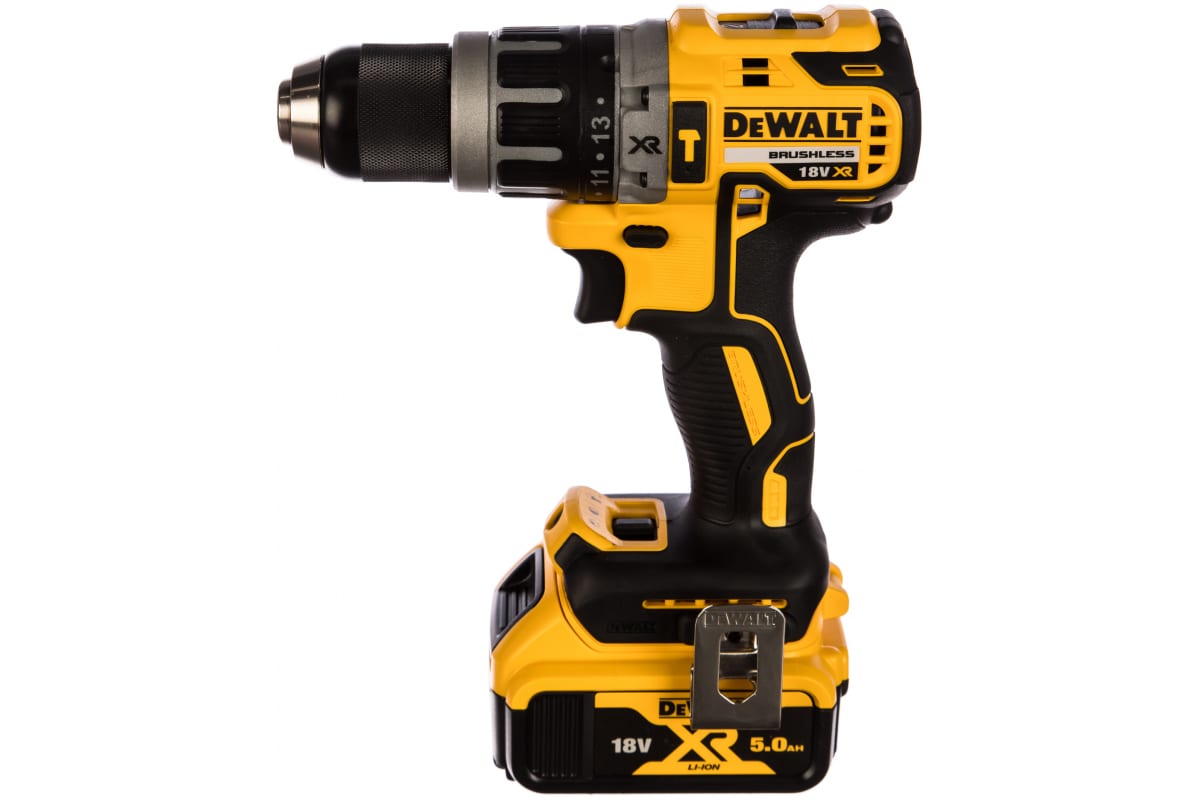 Бесщеточная ударная дрель-шуруповерт DeWalt DCD796P2