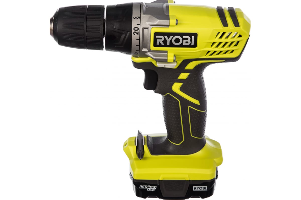 Аккумуляторная дрель-шуруповерт Ryobi R12SD-L13G 5133002322