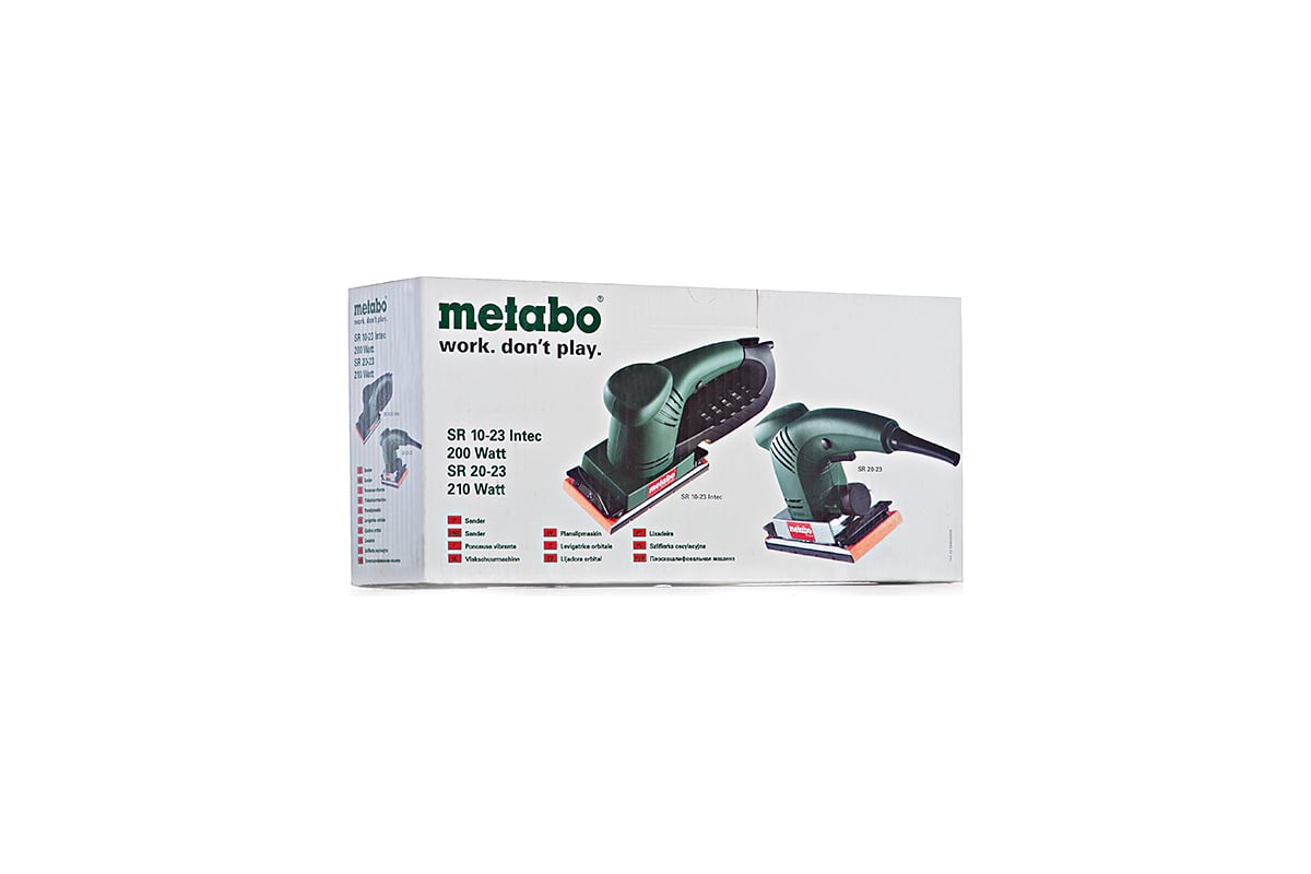 Плоская шлифмашина Metabo SR 20-23 602026000