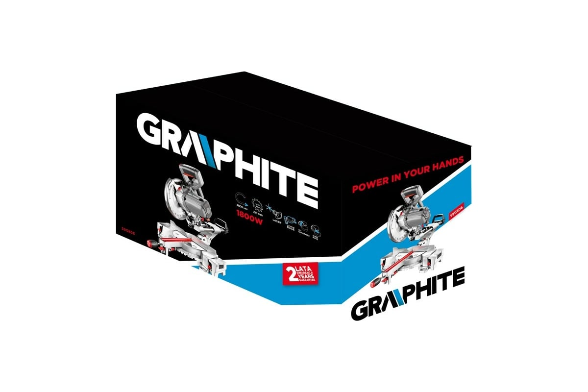 Tорцово-усовочная пила Graphite 59G806