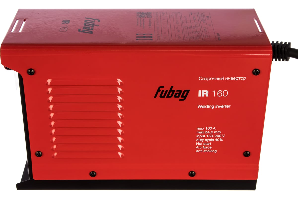 Сварочный инвертор Fubag IR 160 31401