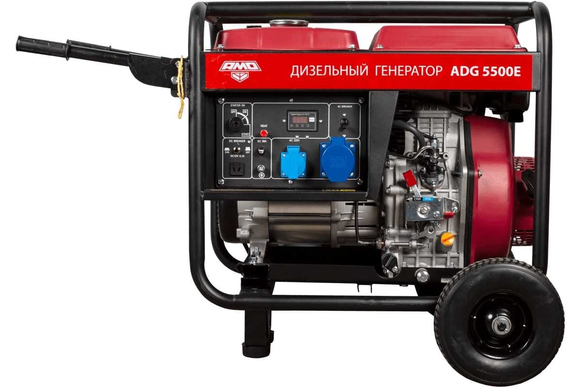 Дизельный генератор AMO ADG 5500E 856242