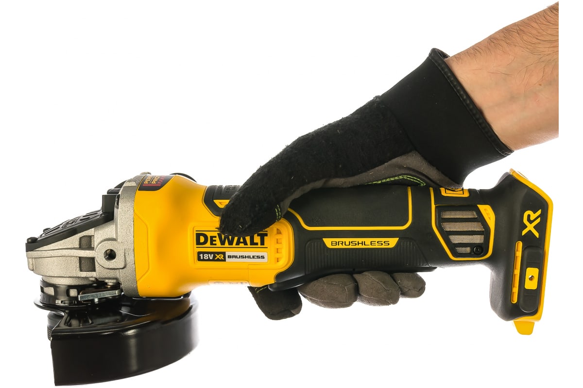 Бесщеточная угловая шлифмашина DeWalt 18 В XR DCG406N