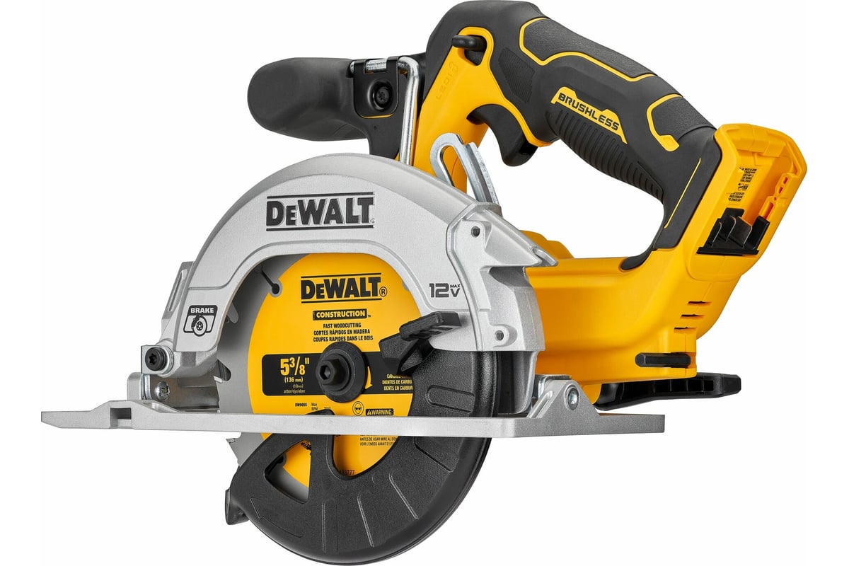 Дисковая пила DeWalt 12 В XR DCS512N-XJ