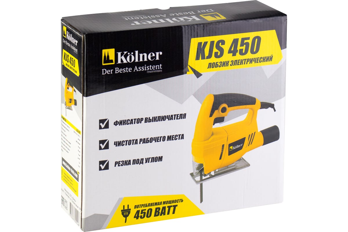 Электрический лобзик Kolner KJS 450