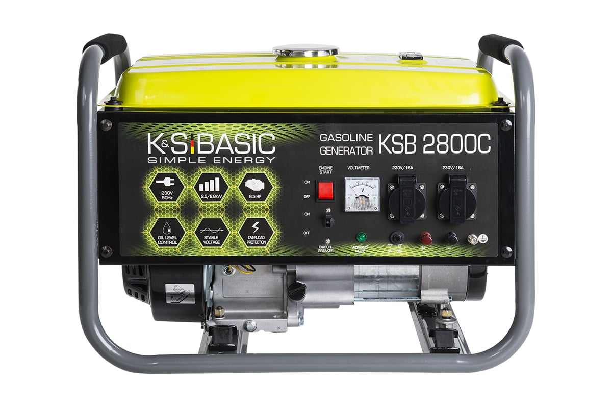 Бензиновый генератор K&S BASIC KSB 2800C