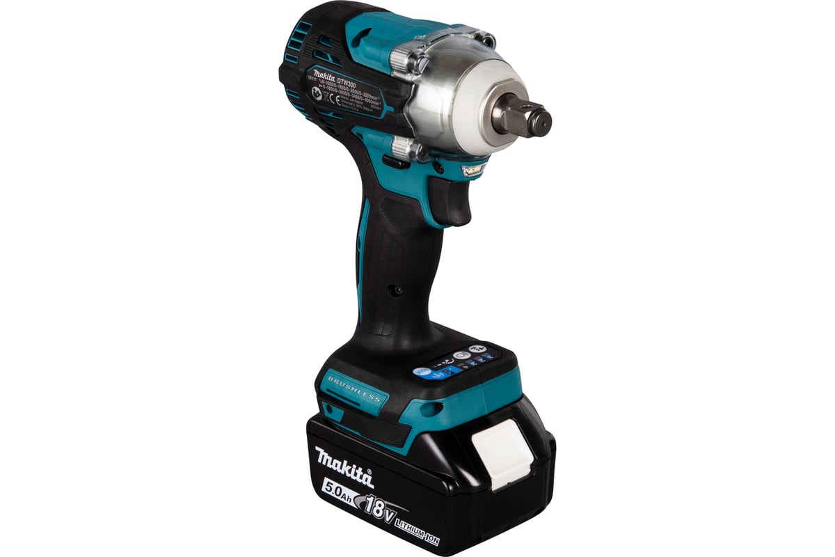 Аккумуляторный ударный гайковерт Makita LXT BL DTW300RTJ