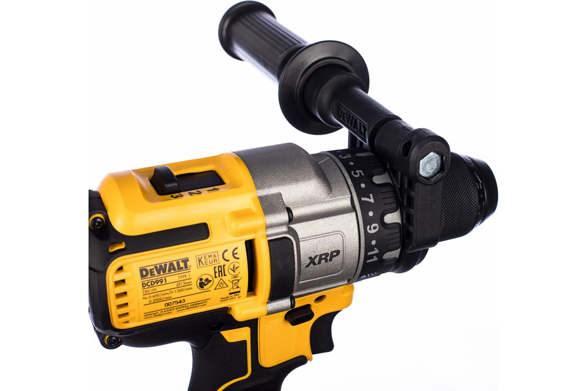 Бесщеточная дрель-шуруповерт DeWalt FLEXVOLT DCD991X1