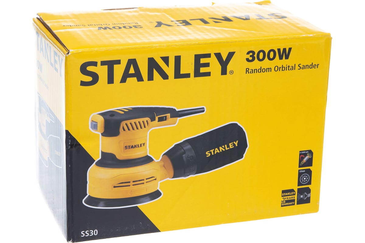 Орбитальная шлифмашина Stanley SS30