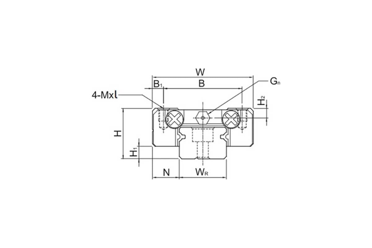 Каретка ISKRA MGN15CZ0H