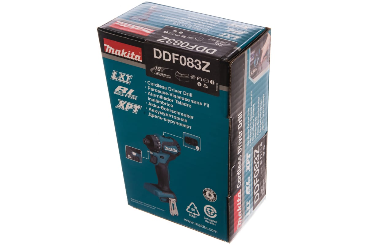 Аккумуляторный шуруповерт Makita LXT DDF083Z