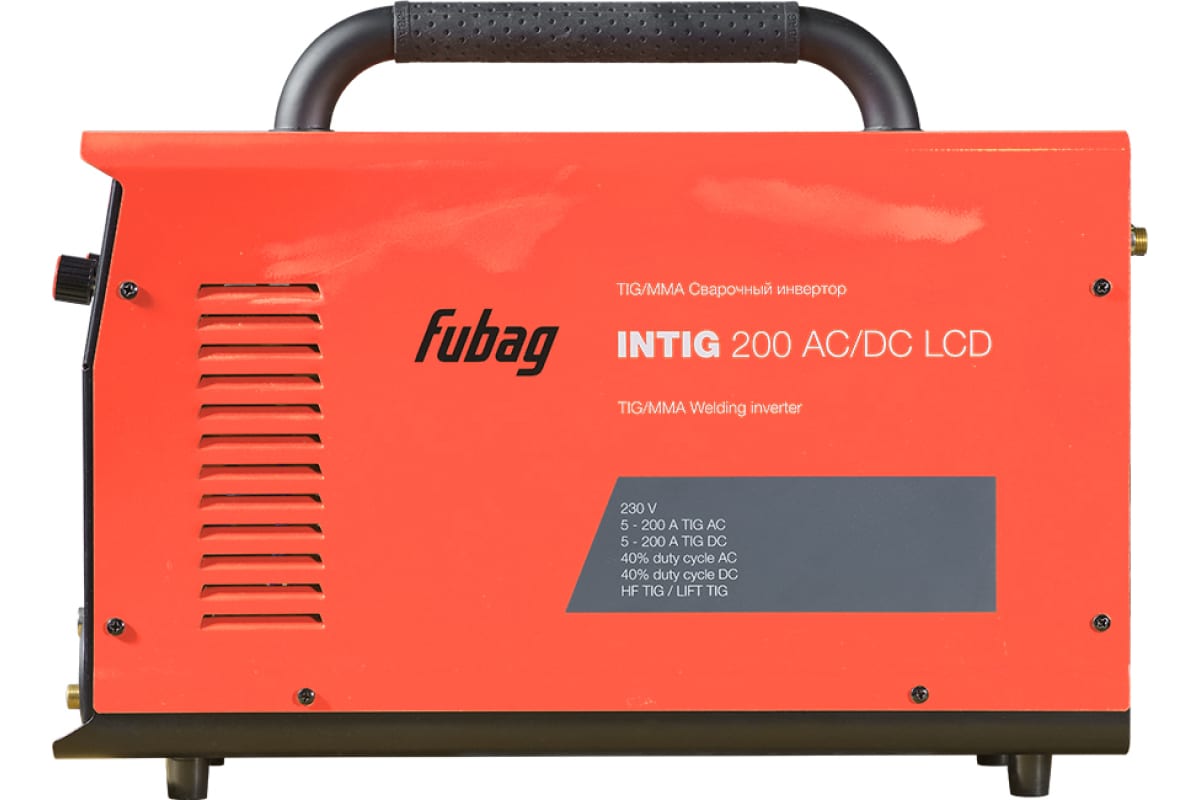 Инвертор сварочный Fubag INTIG 200 AC/DC Pulse LCD 31592