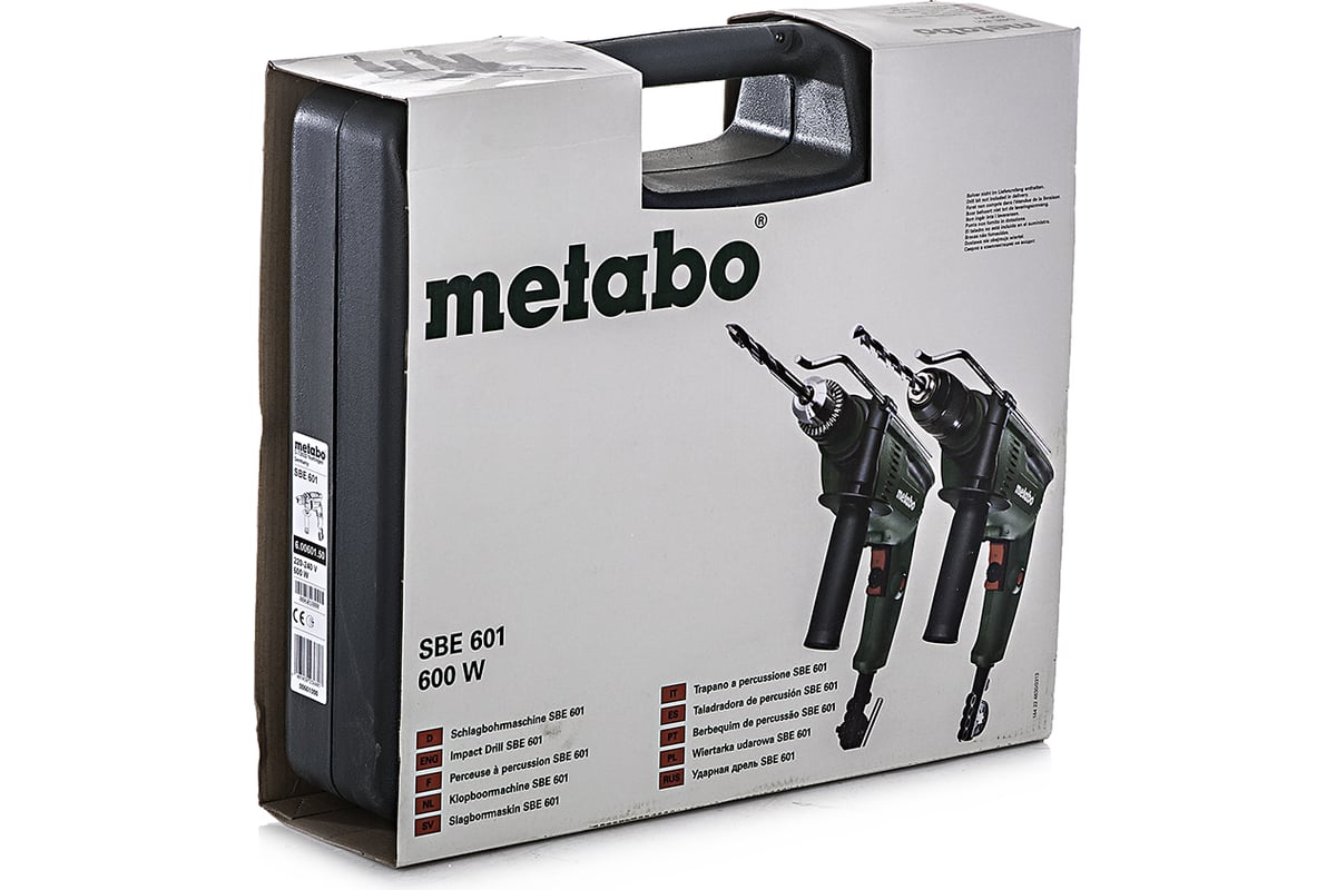 Ударная дрель Metabo SBE 601 600601510