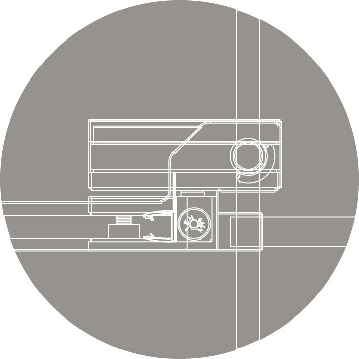 Душевая дверь Cezares SLIDER-B-1-90/100-GRIGIO-BORO 90/100x195, серая, брашированное золото