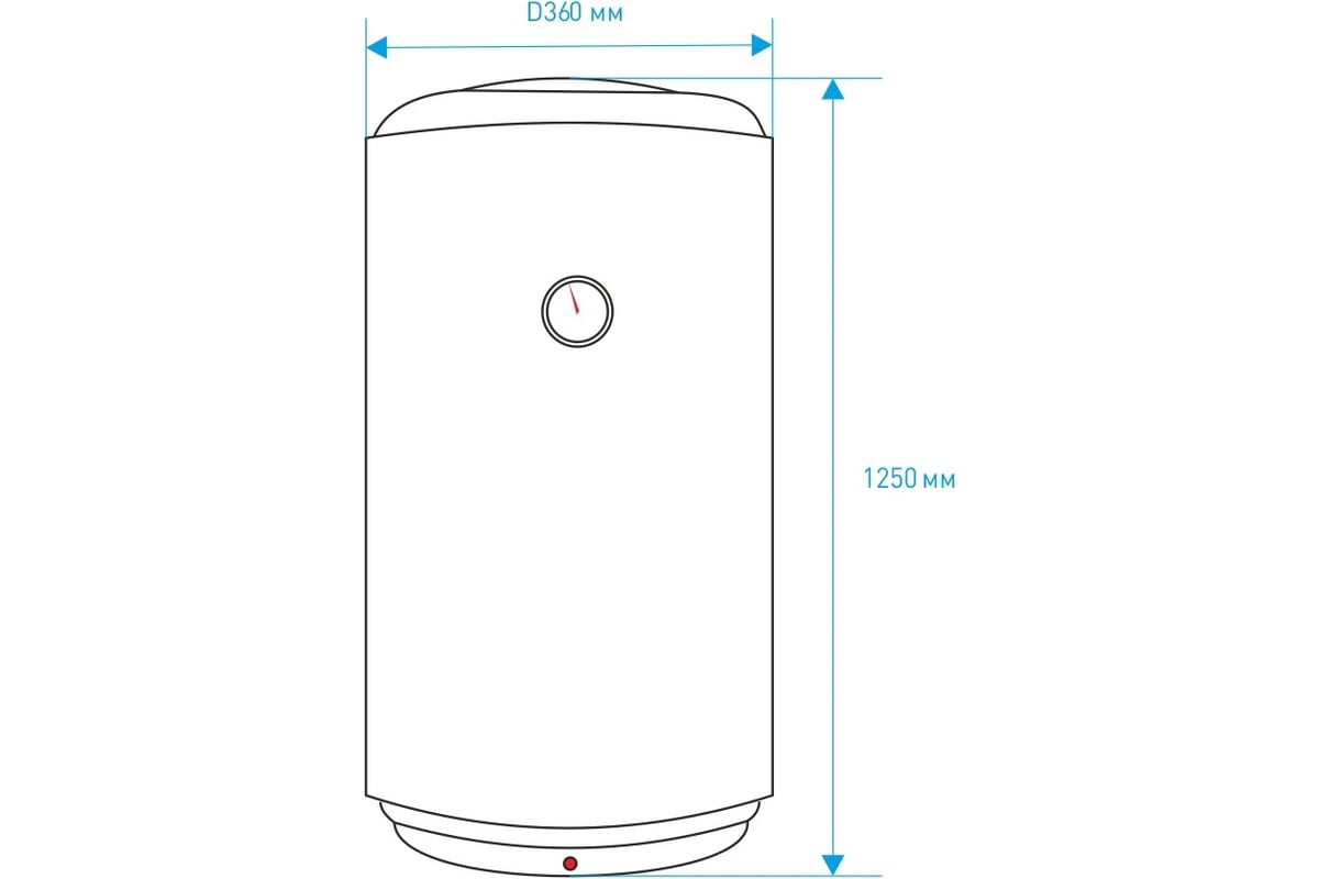 Водонагреватель Haier ES80V-B2 Slim