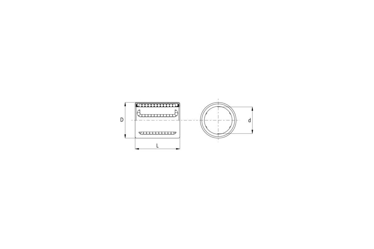 Линейный подшипник TECHNIX KH2030-PP KH2030PPTECHNIX