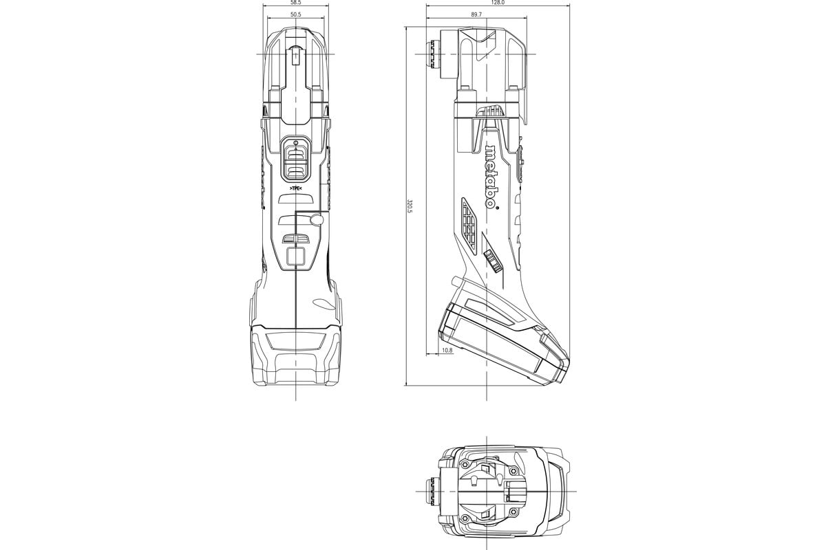 Реноватор Metabo MT 18 LTX Compact 613021510