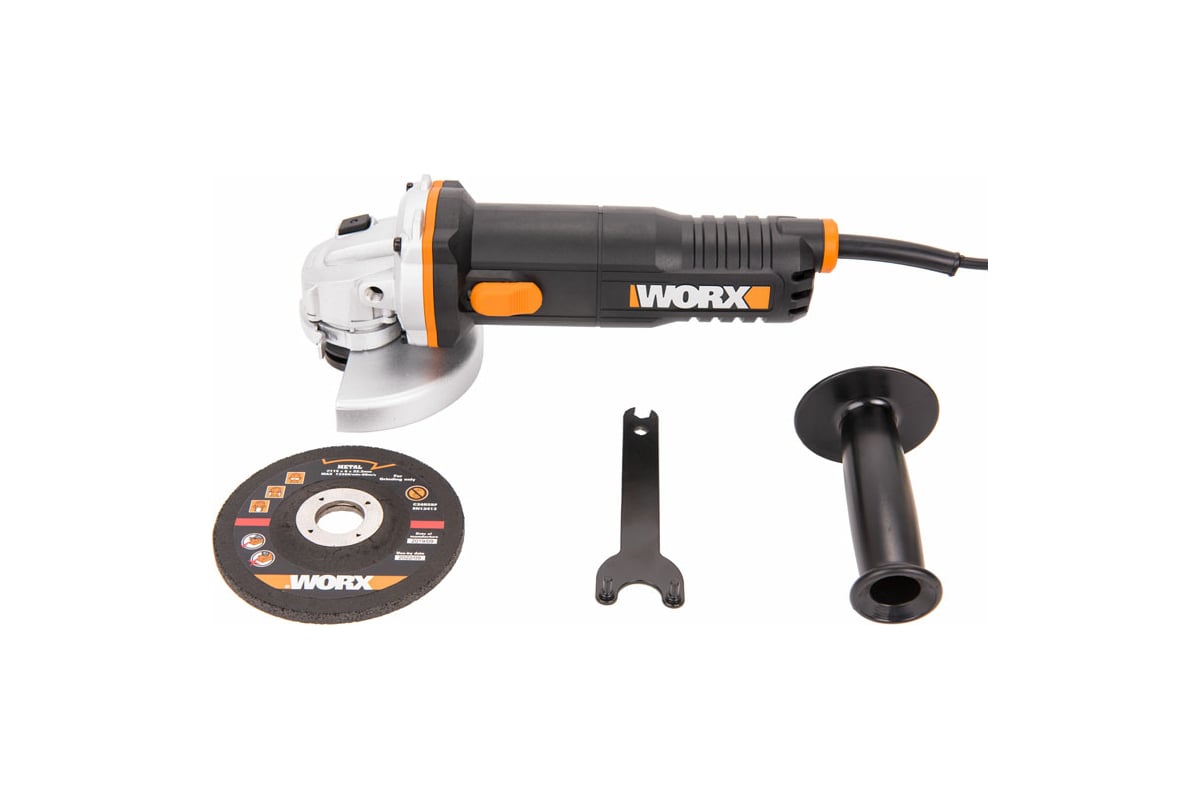 Электрическая угловая шлифовальная машина Worx WX711