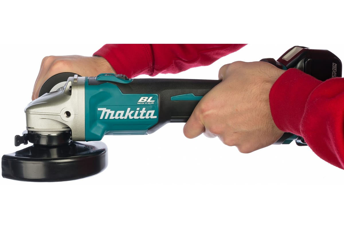 Аккумуляторная угловая шлифмашина Makita LXT DGA504RME