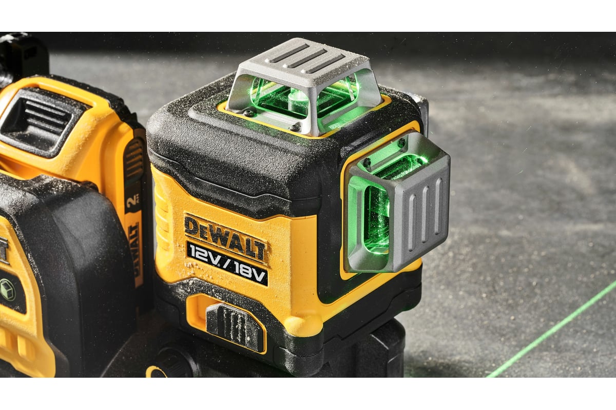 Самовыравнивающийся лазерный уровень DeWalt DCE089D1G18-QW