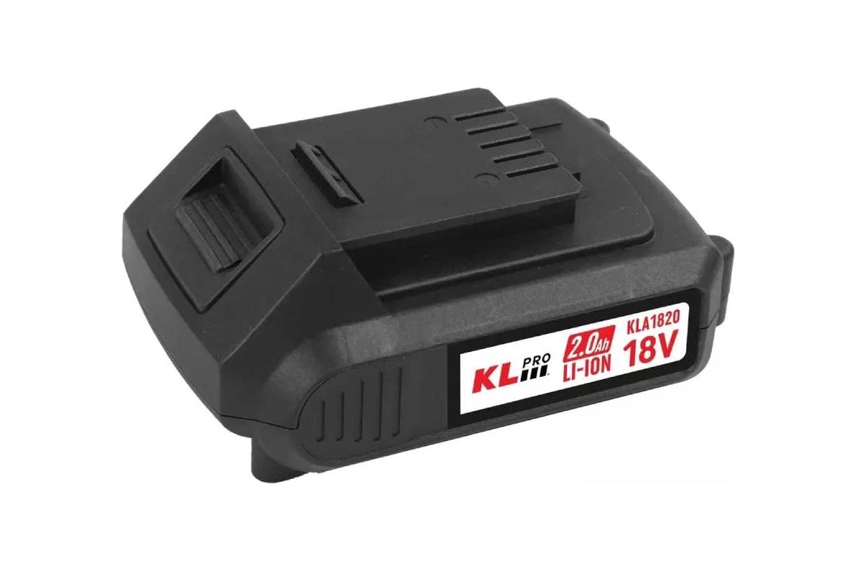 Аккумулятор Li-ion 18В, 2 Ач KLPRO KLA1820